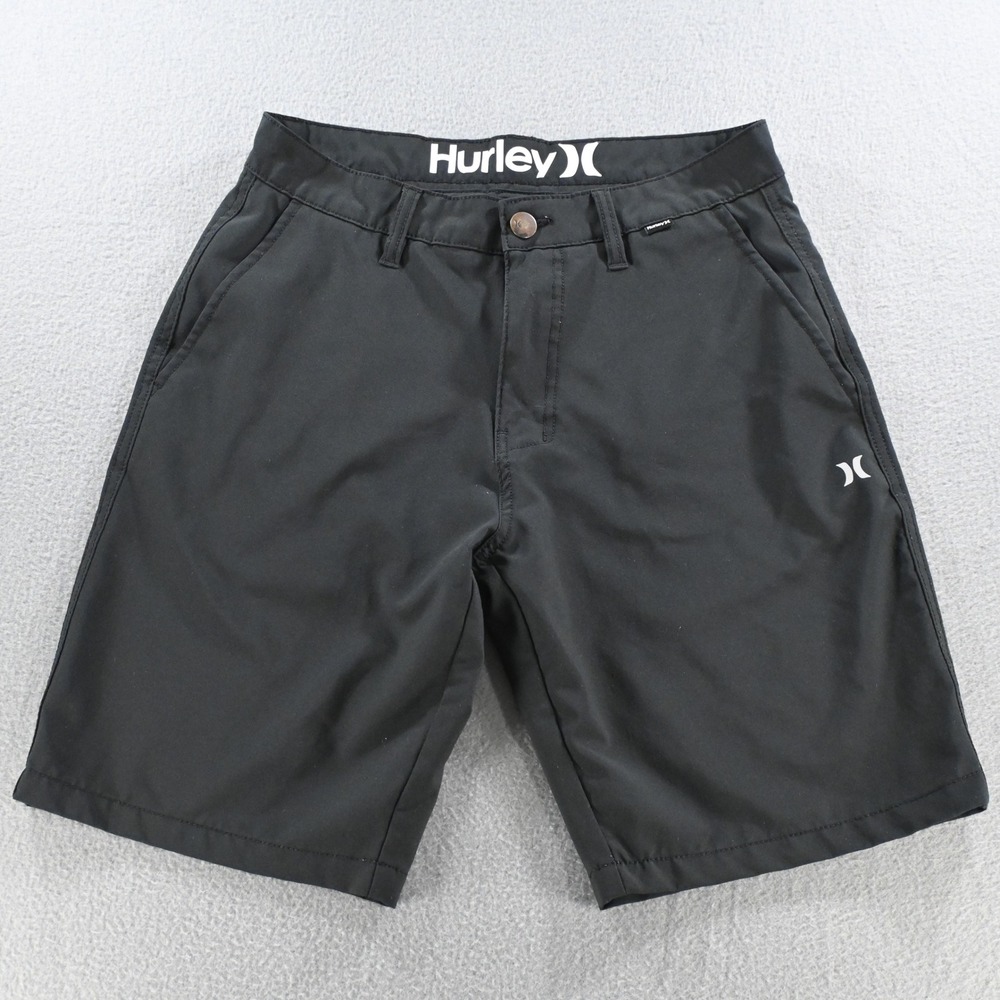 Hurley Mens Dri-FIT Chino Walk Shorts‎ 30 Black Solid HSP21VMB-02046
